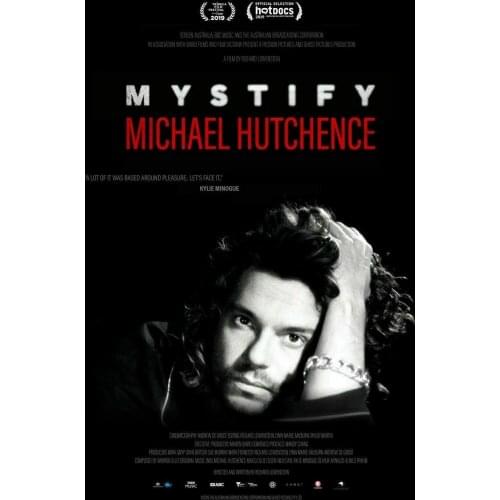Mystify Michael Hutchence 2019 Movie Film Silk Fabric Wall Poster Art Decor Sticker Bright