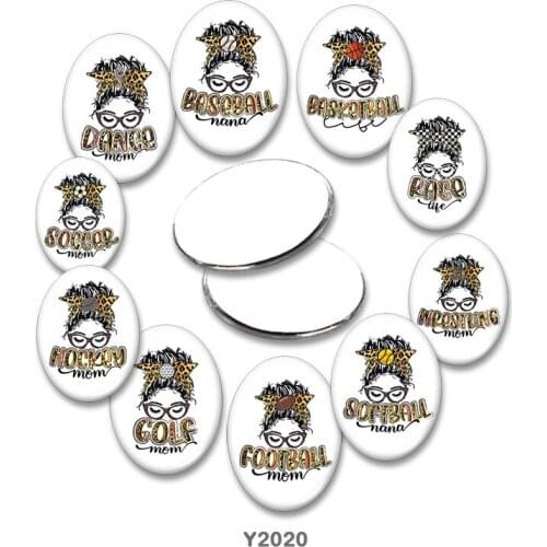 Girl Oval glass cabochon 13x18mm/18x25mm/30x40mm flat back Making findings TRY2020