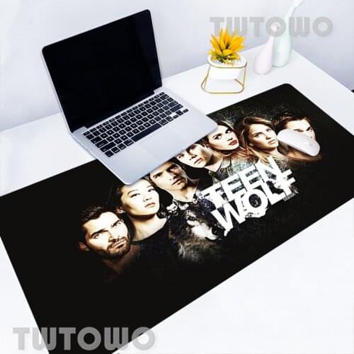 Teen Wolf Season 3 Mousepad Mouse Mat Large Desktop Mouse Pad MousePads Desk Mat Laptop Gamer Hot Sell Custom Office Mice Pad