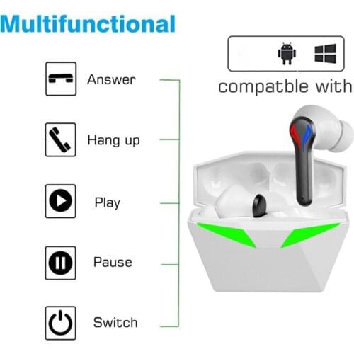 Kebidu TWS Earphone bluetooth LEB Charging Box Sports/Music Wireless headphones Stereo Earbuds Headsets With Mic For huawei