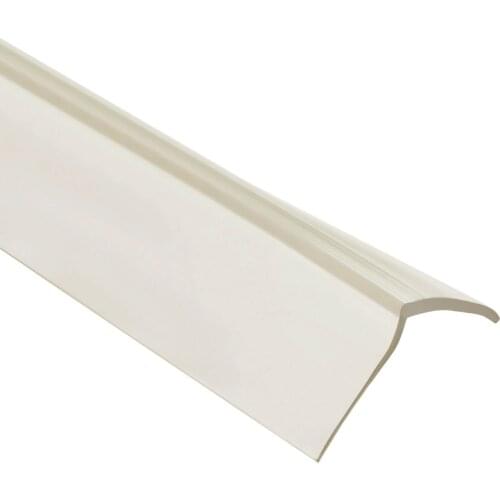 Uxcell Trim Seal, PVC L-Seal Channel Edge Protector Sheet, 2M/6.56Ft Length, 1.18" Height Transparent