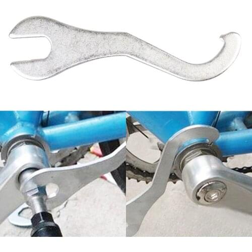 Bicycle Lock Ring Remover Bottom Bracket Pedal Spanner Wrench Repair Tool MTB Bike Herramientas de reparación de bicicletas