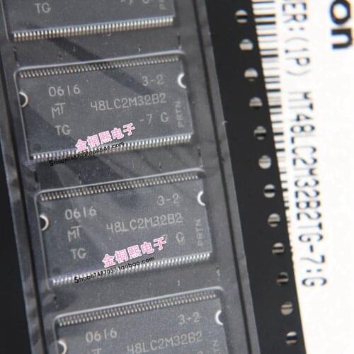 10PCS-MT48LC2M32B2TG-7:G 48LC2M32B2-7G 48LC2M32B2 TSOP new in stock