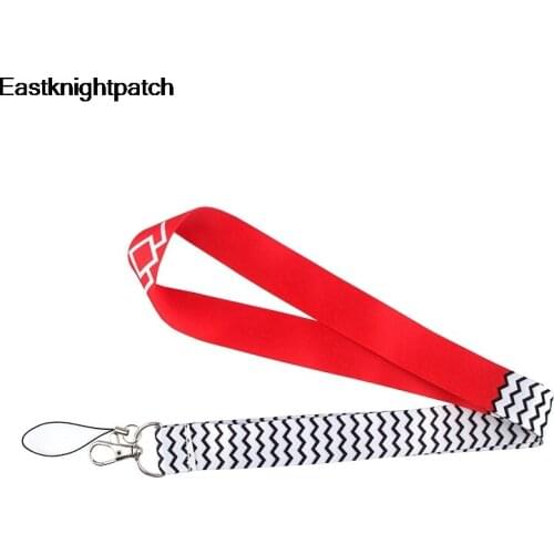12pcs/lot Twin Peaks movie Strap Neck Lanyards key ID Card Pass Gym Mobile Phone USB badge holder DIY Hang Rope for girls E0873