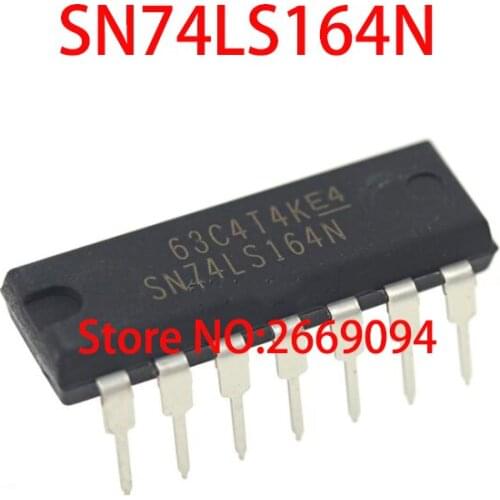 5PCS / 10PCS /50PCS /100PCS/500PCS SN74LS164N DIP14 SN74LS164 DIP 74LS164 74LS164N new HD74LS164P HD74LS164 74LS164P IC