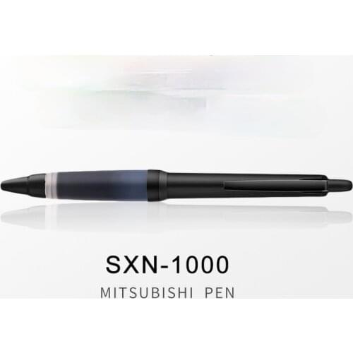 Uni Mitsubishi SXN-1000 Metal Rod Heavy Feel Oil Ballpoint Pen Jetstream Anti-fatigue Fountain Pen Soft Grip Glue Pen 0.7mm