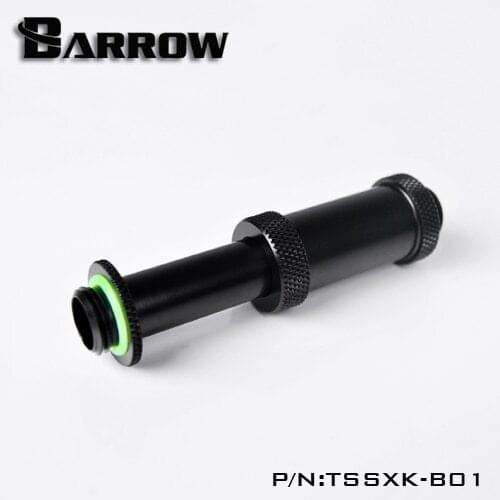 Barrow White Black Silver Gold G1 / 4 "Male to Male Rotary Connectors / Extenders (41-69 mm) PC water cooling system TSSXK-B01