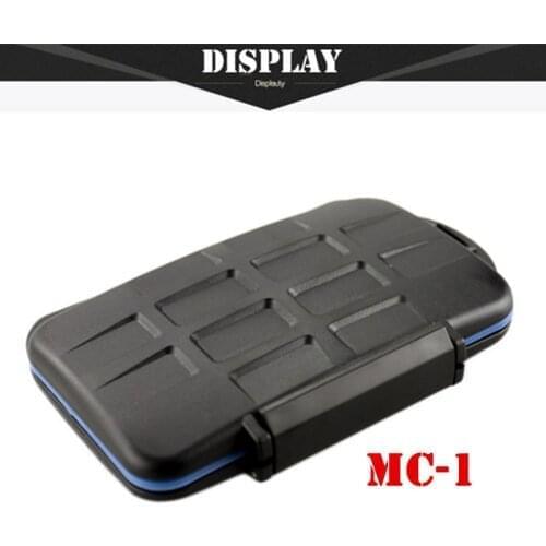 Free Shipping+tracking Number Waterproof Extremely Memory Card Case Holder Mc-1 For 4 Cf Cards 8 Mspd Cards