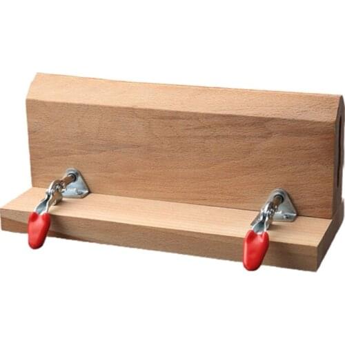 Horizontal Belt Suture Clamp Wood Hand Tool Set Leather Craft Retaining Clipdrowship