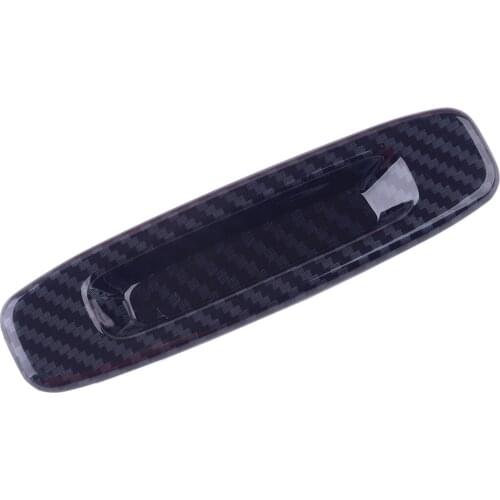 Carbon Fiber Style Black Car Interior Dome Sunroof Door Handle Cover Trim Moulding ABS Fit for Toyota Tacoma 2016 2017 2018 2019