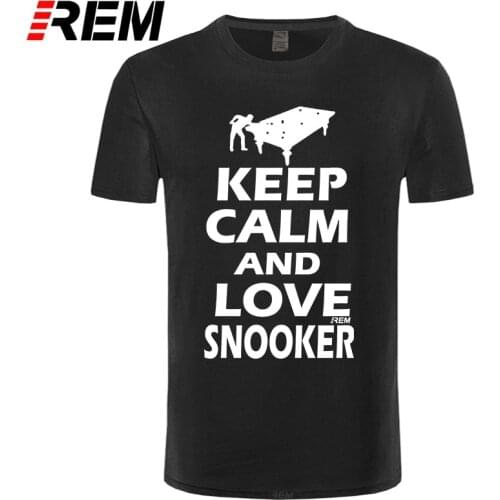 Keep Calm & Play Snooker - Mens Funny T-Shirt
