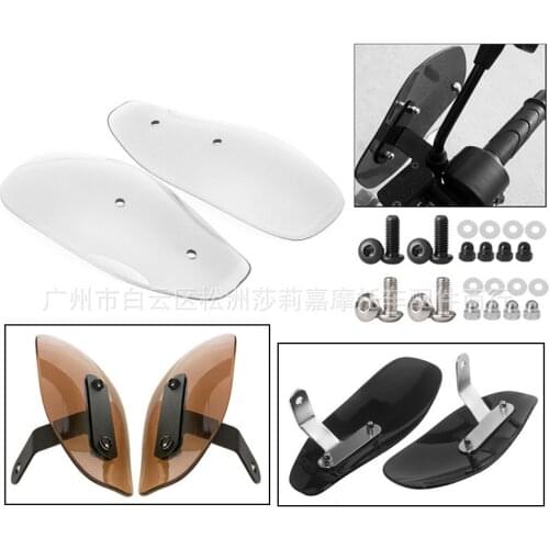 Classic vintage universal motorbike hand protector retro moto handg shild for harley cafe racer handguard motorcycle protection
