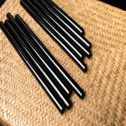 Black Hot Melt Adhesive Stick High Viscosity Electric Gun Repair Power Tools DIY Food Grade Glue Strip 100mm*10PCS 7 11mm