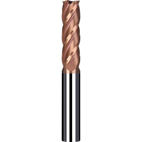 HRC55 Solid alloy end mill CNC cutting tool 1.2.3.4.56.7.8.910.12.14-22