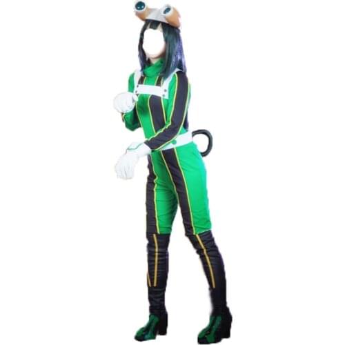 Anime My Hero Academia Asui Tsuyu Boku no Hero Academia Cosplay costume Customize 11