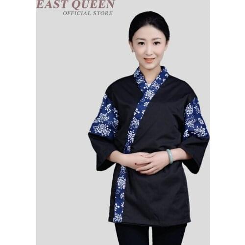 Sushi costume sushi chef uniform accessories Japanese restaurant uniforms chef jackt clothes waiter catering clothing DD1038