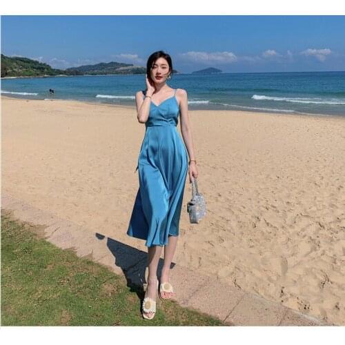 KXMZ Summer Striped Dresses