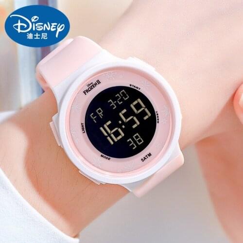 DISNEY Multifunction Kids Watch BoysGirls 5ATM Waterproof Digital WristWatch Student Swim Outdoor Sports Wacth SINOWATCH SOTRE