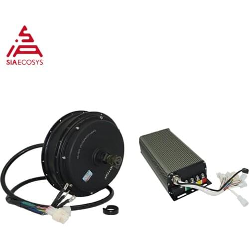 QS Motor E-bike electric motorcycle Spoke motor 3000W 205 (50H) V3 48/60/72V 75-100KPH in wheel Hub Motor kits with SVMC72150