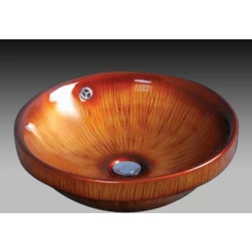 Fine Art Basin High-grade Wood Grain Art Basin Stone Grain Above Counter Basin Wash Basin Wash Basin Wash Basin