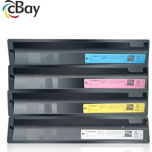 Toshiba T-FC50C FC50C 50C Toner Cartridge Compatible For e-Studio 2555 3055 3555 4555 5055 C 2555C 3055c 3555c 4555c 5055c