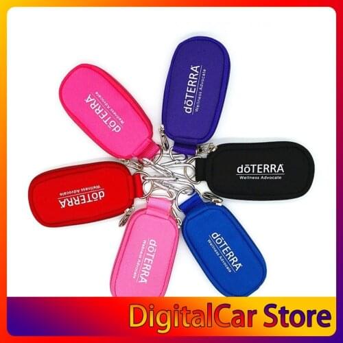 10 Bottles Essential Oil Storage Bag Carrying Portable Travel Holder Case 2ml Pouch Organizer Rangement Zipper Bag