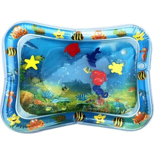 Baby Water Mat Inflatable Cushion Infant Toddler Water Play Mat for Children Early Education Summer Developing Baby Toys