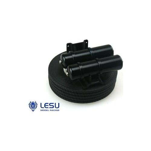 LESU Spare Wheel Metal Carrier for 1/14 HN RC Tractor Truck Model TAMIYA TH02354-SMT5
