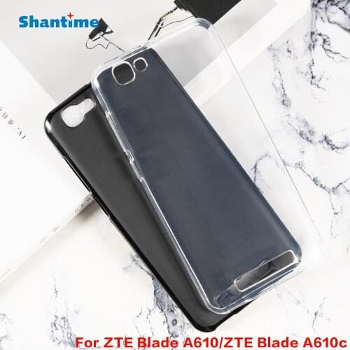 For ZTE Blade A610 Gel Pudding Silicone Phone Protective Back Shell For ZTE Blade A610c Soft TPU Case