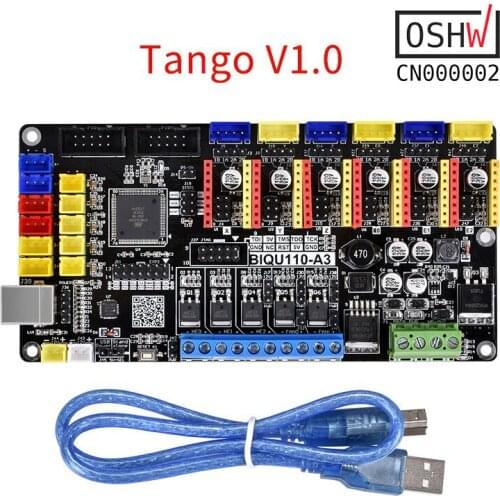 Open Source Tango V1.0 Motherboard Upgrade Rumba With TMC2208 TMC2130 A4988 DRV8825 For 3D Printer Parts Reprap Mendel Heatbed