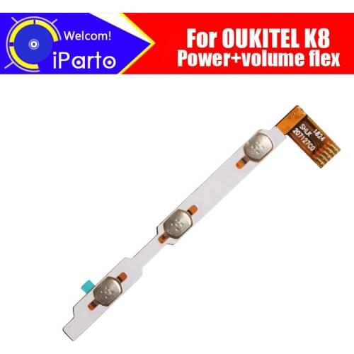 OUKITEL K8 FPC Flex Cable 100% Original Power+Volume Button FPC Wire Flex Cable repair accessories for OUKITEL K8