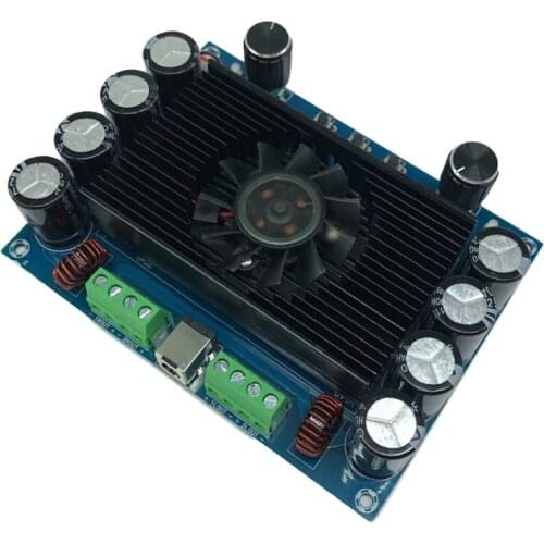 H054 TDA7850 4x50W Bluetooth-compatible Power Amplifier Board Four Channels Stereo Class AB Amp Car DIY Modified Amplifier