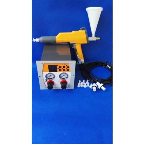 Portable powder paint experiment system electrostatic powder coating machine with electrostatic powder coating test gun