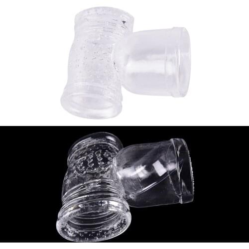 Transparent Big AV Wand Headgear Sex Toys Magic Wand Head Accessories Body Massage Vibrators Caps Adult Sex Products For Male