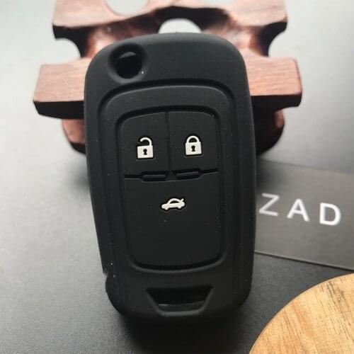 Silicone Key Cover Case For Chevrolet Cruze AVEO SAIL TRAX MALIBU CAPTIVA Remote Car Key Rubber Cover