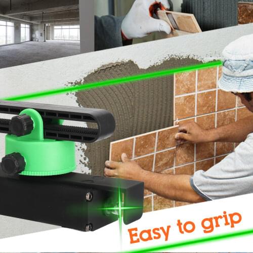 360 Degree Superbright Green Laser Line Walling Machine Set Wall-mounted Bracket with Fine Tuning Knob Walling Machine Kit EU US