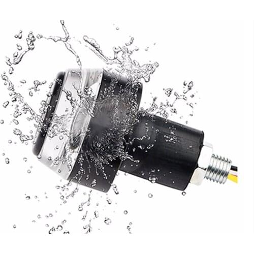 Motorcycle handlebar LED flash, 22mm universal yellow indicator, with side indicator 2 UDS for Aprilia DORSODURO 1200 750