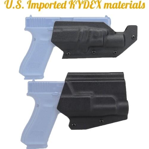 New KYDEX Tactical Fast Pistol Holster For GLOCK 19/17/34/45/21/20/29/30 G-TLR-1/G-X400/G-X300/TYPE-1 X300/TYPE-2 X300/G-XC1