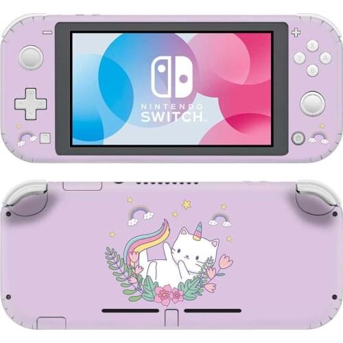 Vinyl Screen Skin Anime Cute Cat Protector Stickers for Nintendo Switch Lite NS Console Nintend Switch Lite Skins Decal