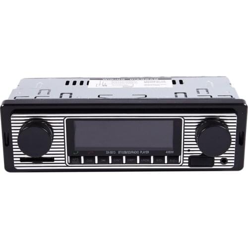 Bluetooth Vintage Car Radio MP3 Player Stereo USB AUX Classic Car Stereo Audio