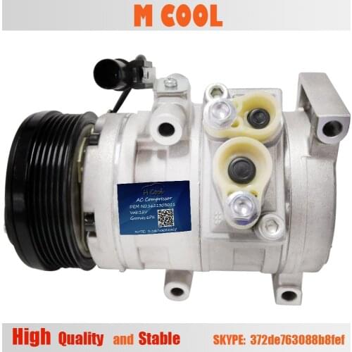 High Quality New DKS17DS AC Compressor For SSANGYONG REXTON 3.2 2003-2005 1621303011 506012-1220K 506012-1220 162130301