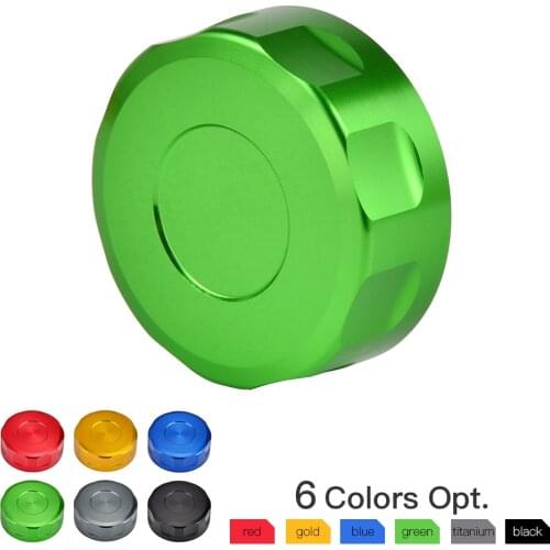 Rear Brake Reservoir Cover For KAWASAKI NINJA VERSYS 1000 Z1000 Z650 Z750 ZX-10R ZX-6R Z300 VERSYS-X 250 300 NINJA 250 300 500