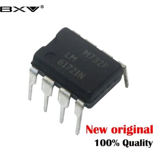 1PCS LM6172IN LM6172 DIP-8 DIP8 new original