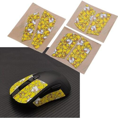 YYDS Hotline Games Colored Mouse Grip Tape Side Sticker for logitech G403 G603 G703 Mouse Anti-Slip Tape Pre Cut Easy Apply