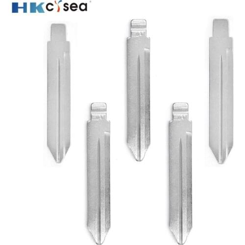 HKCYSEA KD#04 KD JMD VVDI Remote Uncut Blank Metal Blade Type CY24 #04 for Chrysler/Jeep/Dodge Remote Car Key Blade Replacement