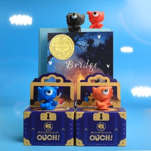 Creative 3D Stereo Bookmark Kawaii Dragon Bookmark Cute Cartoon Animal Marker Of Pages Kids Gifts School Stationery Supplies