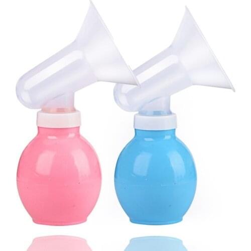 Portable Manual Breast Pump Food Grade PP Safety Milkpump Nipple Sucking Pump for Baby Infant Milker Feeding Bottle Breast Pumps