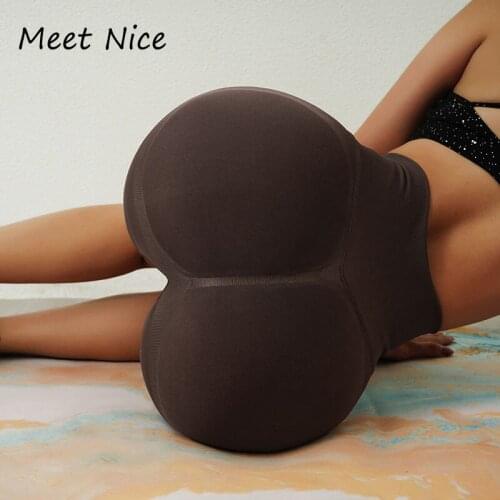 New Tummy Control Workout Fitness Shorts Seamless Sports Shorts For Women Hip Push Up Short Leggings High Waist Gym Yoga Shorts