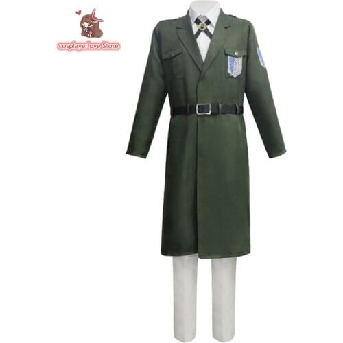 Attack on Titan The Final Season Team Outfit CMikasa Ackerman Shingeki no Kyojin Rival Survey Corps Suit