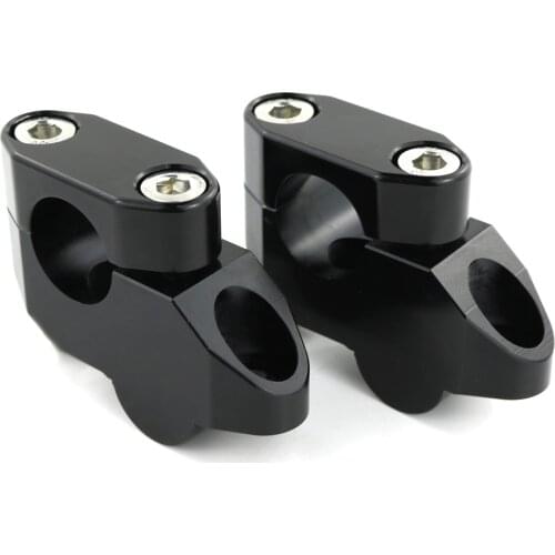 Fit For Honda XL 1000 V Varadero 2001-2009 7/8" 22mm Motorcycle Handlebar Risers Raised Back Moved Mounting Risers Offset